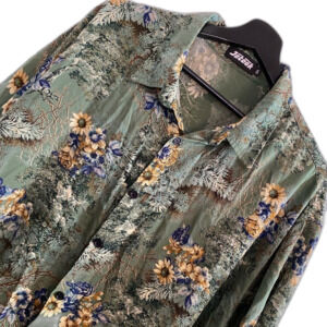 Hawaiian 3XL Men's Colorful Button Front Shirt Beach Tropical Casual Luau b-4